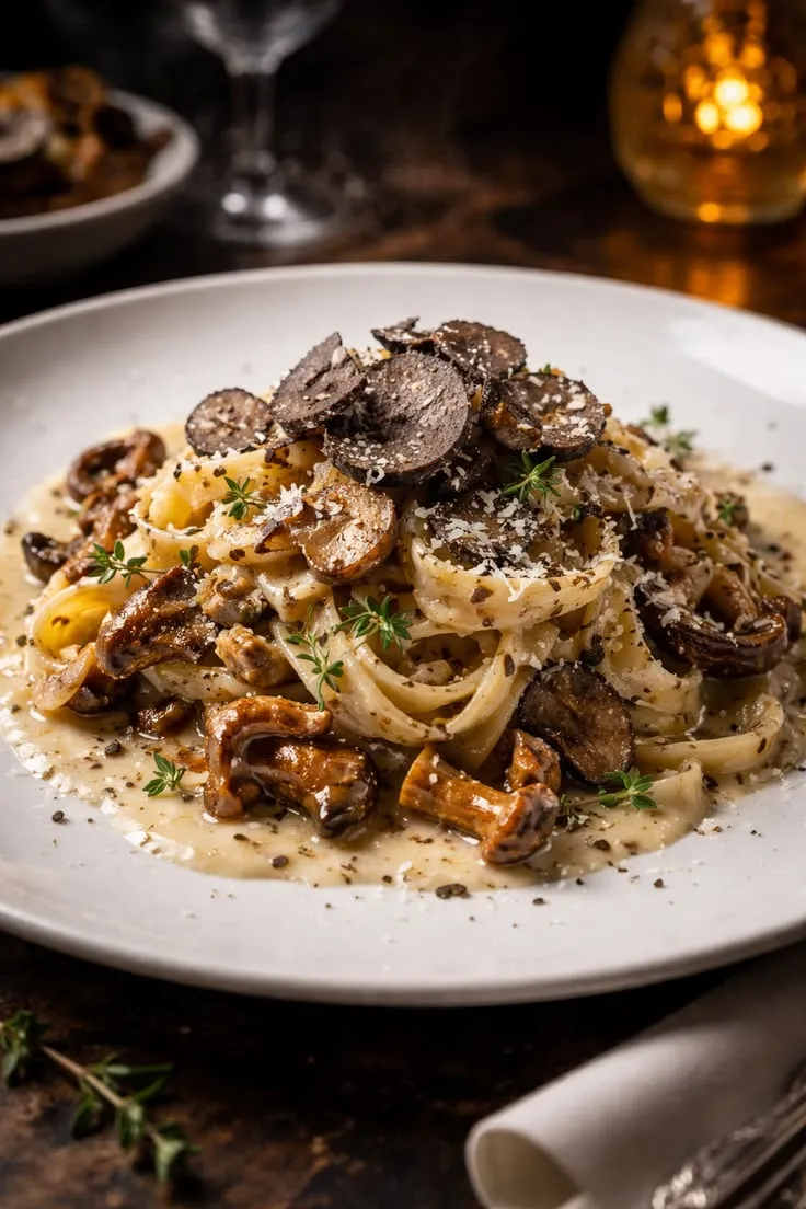Trüflü Fettuccine Burratta