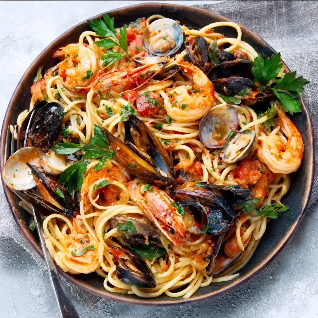 Deniz Mahsulleri Linguine