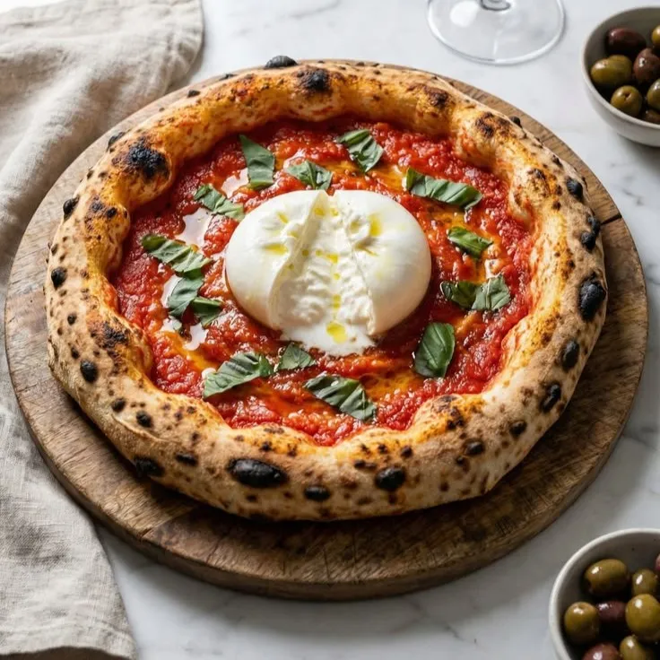 Burratalı Pizza